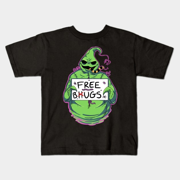 Free Hugs Oogie Kids T-Shirt by Bat13SJx